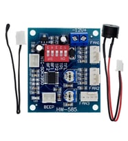 3 Kanal Dc 12V 4A Pwm Fan Hız Kontrol Hw585 Otomatik Sıcaklık Kontrol Ntc Sensör Buzzer Uyarı
