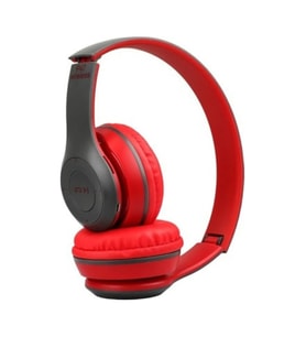 P47 Bluetooth Kablosuz Kulaklık Kırmızı - Siyah