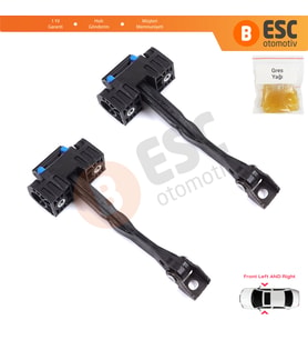 Seat Leon MK3 5F ST 5F1 5F8 2012-2020 5F4837203A İçin 2 EA Ön Sağ ve Sol Kapı Gergi Yayı