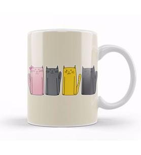 Cat Lover Gifts For   MEN Kupa Bardak Porselen
