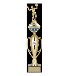 ODAK KUPA - Figürlü Kupalar - Voleybol Kadın Figürlü Kupalar FG-074 B - 51 cm