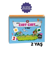 2 Yaş Cırt Cırtlı Etkinlik Kitabı