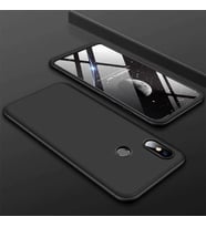 Xiaomi Mi Max 3 Kılıf Zore Ays Full Koruma Kılıf (Siyah)
