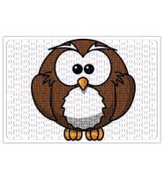 Owl Puzzle 240 Parça Yapboz