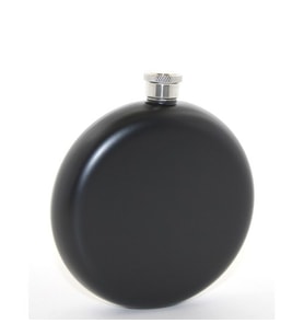 Periboia Paslanmaz Çelik Yuvarlak 8 Oz Tekli Matara Siyah Renk (Karışık)
