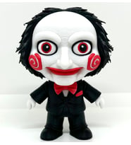 Testere Jigsaw Figürü - Billy the Puppet 3D Baskı - Korku Filmi Temalı Koleksiyonluk Biblo