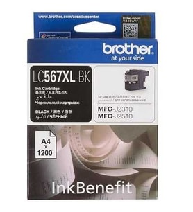 Tonersepeti Brother LC567BK XL Siyah Orjinal Kartuş