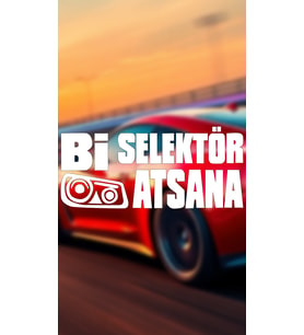 Bi Sellektör Atsana 20x9 Jdm Yazı Araba-motosiklet Cam Etiket Sticker Beyaz Renk