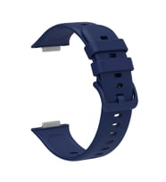 Microsonic Huawei Watch Fit 2 Kordon, Silicone Sport Band Lacivert