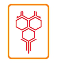 Petek Tasarım Oto Kaput Sticker Kırmızı 60*35 Cm