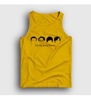 Presmono Unisex Sarı Heads The Big Bang Theory Atlet 181292tt (Sarı)