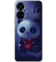 Tecno Camon 19 Pro Kılıf HD Desen Baskılı Kılıf - Bebek Panda