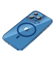 BİKAPAK MAGFIT IPHONE 15 PRO MAVİ KAPAK