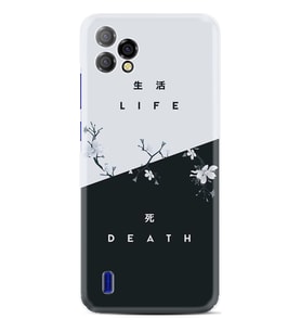 Reeder P13 Blue Plus 2022 Kılıf Resimli Desenli Baskılı Silikon Kılıf Life and Death 1339