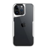 Iphone 14 Pro Max Kılıf Boyi Silikon Kapak - Gümüş