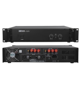 Bofmann TP-500STT 2X250w Hat Trafolu Stereo Power Amfi 100V Profesyonel Ses Sistemi Anfi