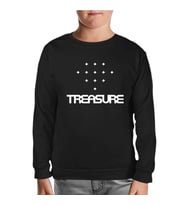 Treasure - Logo Siyah Çocuk Sweatshirt