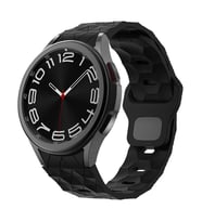 Samsung Galaxy Watch 5 40mm Uyumlu Zore KRD-116 20mm Futbol Desenli Spor Tasarımlı Silikon Kordon