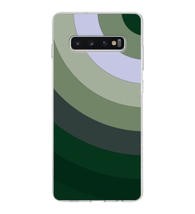 Samsung Galaxy S10 Plus Kapak Renk Cümbüşü Tasarımlı Şeffaf Silikon Kılıf