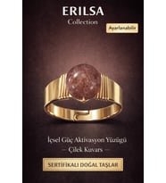 Sertifikalı İçsel Güç Aktivasyon Yüzüğü – Çilek Kuvars Doğal Taş – Ayarlanabilir (Çok Renkli)