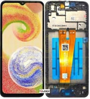 Samsung Galaxy A04 Lcd Ekran Dokunmatik Çıtalı (Sm-A045F)