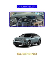 CITROEN C4 2020+TORPİDO KORUMA HALISI MAVİ KENAR