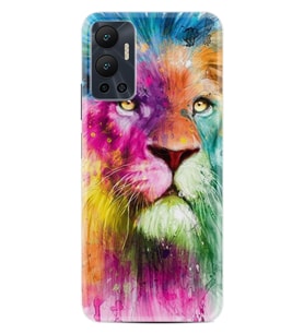 Infınix Hot 12 Kılıf Resimli Desenli Baskılı Silikon Colorfull Leon 2 1388