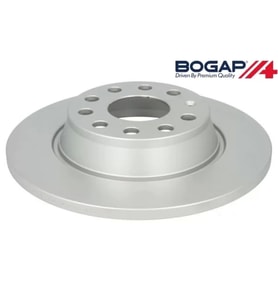 1K0615601ADKIT Fren Diski Arka Takım 2 Adet Geomet Tip - Audi A3-Altea-Golf-Jetta-Leon-Octavia-Passa