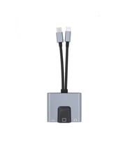 ZR815 Lightning Type-C 3 İn 1 Ethernet Çevirici Aux