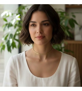 Lente Aksesuar Croker 14K Altın Kaplama Kolye - Kadın Modern Kolye (Gold)