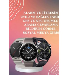 Anc Özellikli Bluetooth Kulaklık Ve Amoled Ekran Akıllı Saat Uyku Ve Sağlık Takibi Nabız Ölçer