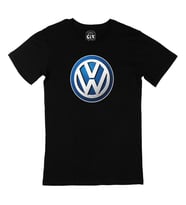 Volkswagen Logolu Siyah Tişört