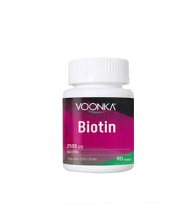 Voonka Biotin 2500 mcg 90 Tablet