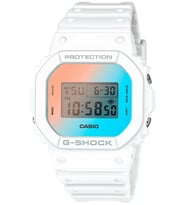 Casio Dw-5600Tl-7D Dijital Kronometreli Takvimli Alarmlı Işıklı Erkek Kol Saati (Beyaz)