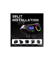 Y30 Kask Kulaklık Bluetooth Motosiklet Kulaklık RGB Radyolu Intercom