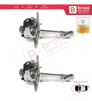 Peugeot 308 MK1 4/5 Kapı 2007-2013 9181N2 İçin 2 EA Ön Sağ ve Sol Kapı Gergi Yayı