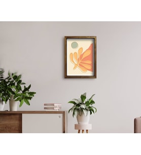 BK Home Doğal Masif Ahşap Çerçeveli Tablo 45x65cm-69