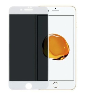Apple Iphone 6 Plus Yandan Görünmeyen Koruyucu Hayalet Cam (Beyaz)
