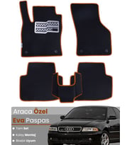 AUDİ A4 SEDAN (1994-2001) Uyumlu EVA Paspas Tam Set–Araca Özel,Su Geçirmez,Kolay Montaj