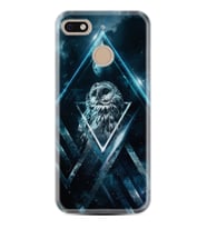 General Mobile GM8 Go GM9 GM20 Pro Plus Kılıf Desemli Silikon Old Owl 1649