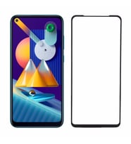 Samsung Galaxy M11 5D Seramik Tam Kaplayan Ekran Koruyucu Cam