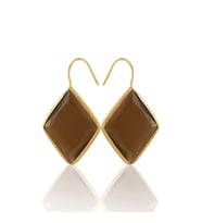 Kadir Jewellery 22 Ayar Altın Kaplama Vintage Küpe -El İşçiliği Ve Hipoalerjenik Küpe