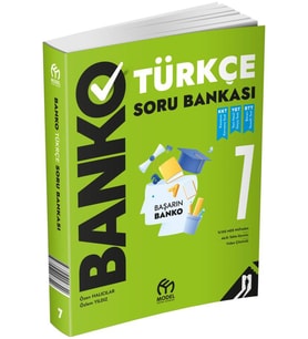 Model Yayınları 7. Sınıf Türkçe Banko Soru Bankası