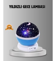 Çocuk Gece Lambası 6 Modlu Renkli LED Enerji Tasarruflu Masal Işığı