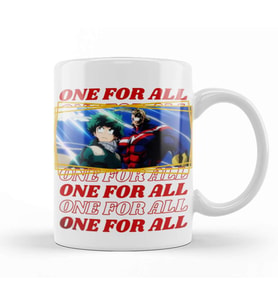 One For All My Hero Academia Kupa Bardak Porselen