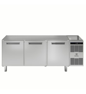 Electrolux Professional BPLEF3NN 3-kapılı Tezgahtip D.dondurucu -24-10°c, 600x400 Üsttablasız ,728975