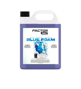 Factor360 Blue Foam Mavi Renkli Oto Yıkama Köpüğü Oto Şampuan 1:15 Konsantre 5 L
