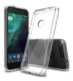 Ringke Fusion Pixel XL ile Uyumlu Kılıf Crystal Clear