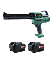 Klpro KLST18E-50 Şarjlı Silikon Tabancası 18V 5.0Ah. Çift Akülü Sosis/Kartuş Tip