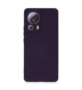 Xiaomi Mi 13 Lite Kılıf Nano İçi Kadife Silikon - Mor